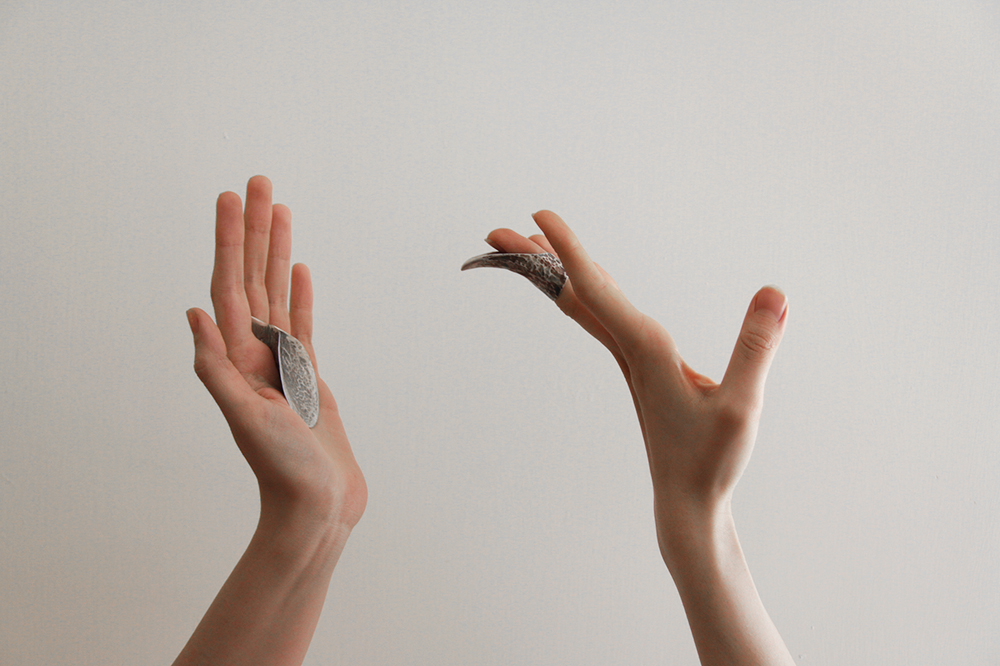 Sterling silver handpiece jewelry