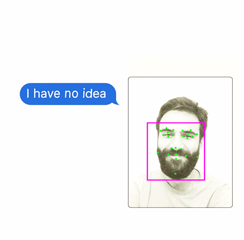 when you are texting, you are joyful, and your phone can read your face.