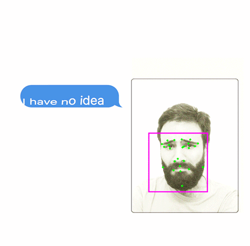 when you are texting, you are melancholic, and your phone can read your face.