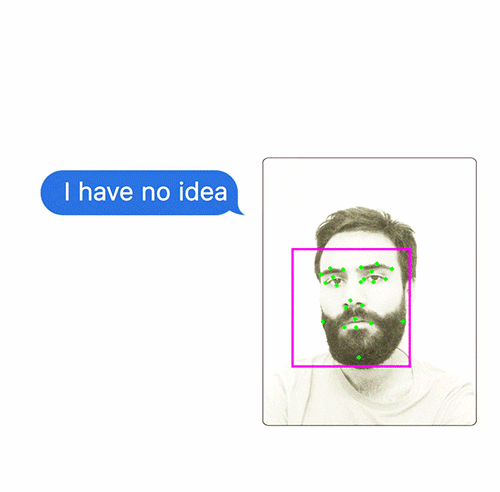 when you are texting, you are sad, and your phone can read your face.