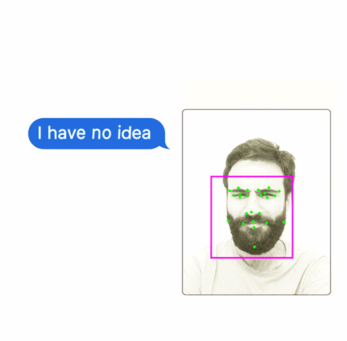 when you are texting, you are suspicious, and your phone can read your face.