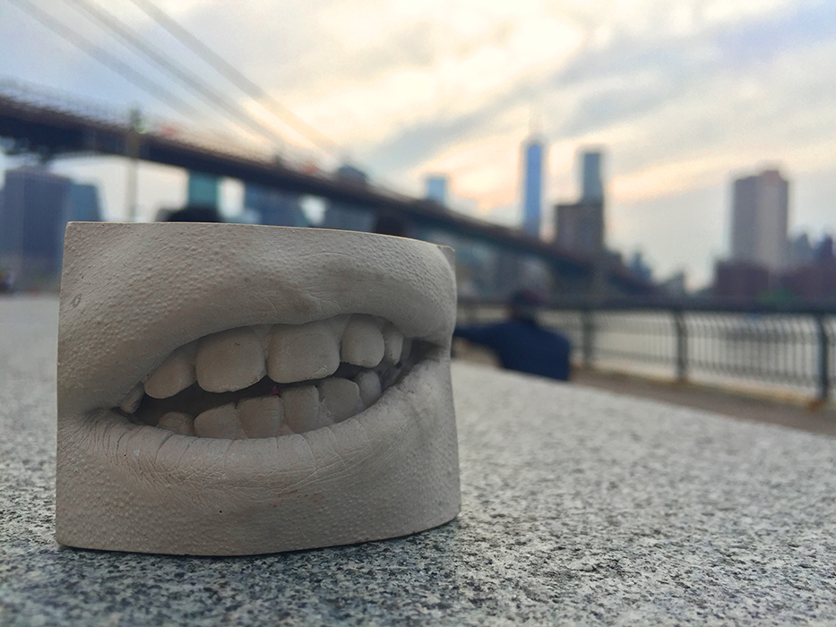 concrete mouths in New York City